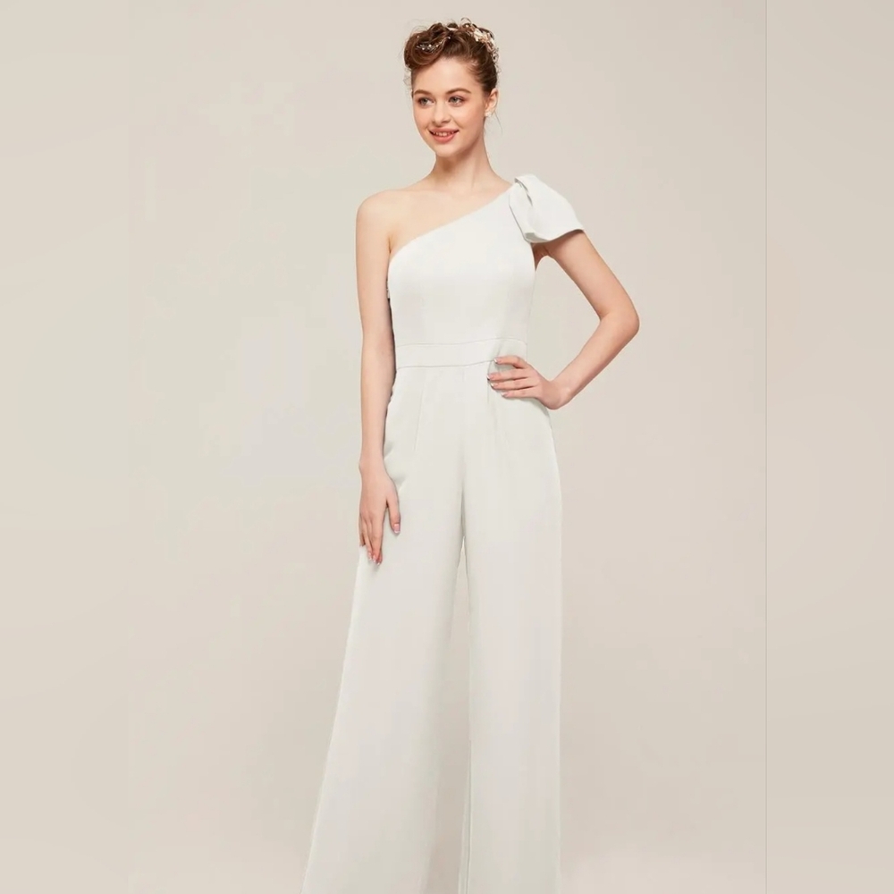 AW Bridal "AW Basil Jumpsuit," size 0